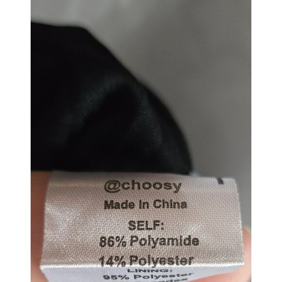 Choosy Women's Size XL Metallic Long Sleeve Open Shoulder Bodycon Dress NWT - Picture 8 of 11